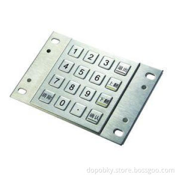 RS232 PCI EPP Encryption Kiosk ATM Pin Pad With USB Interfa